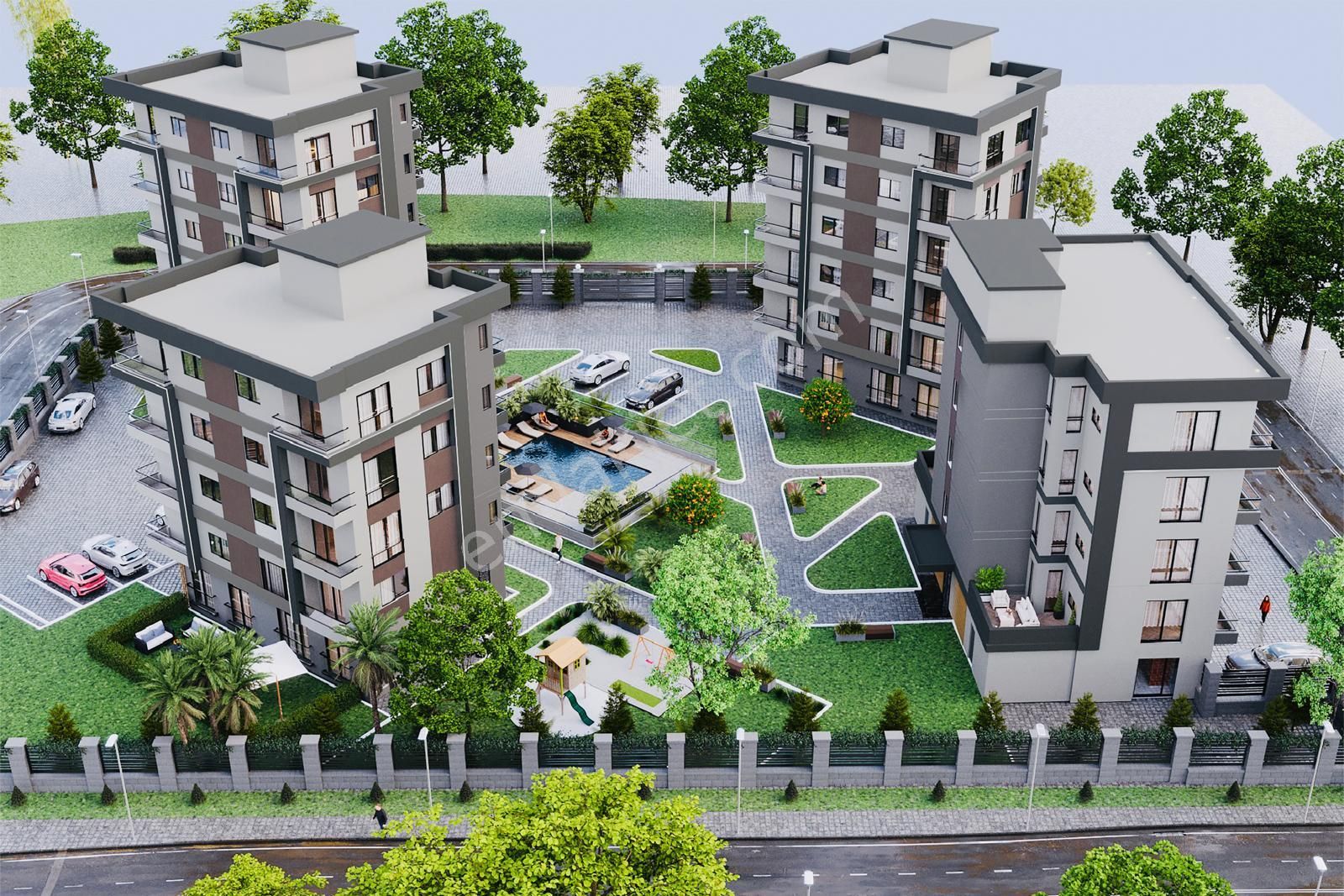 ░_*arcıty*_░den Kuyuluk'ta Site İçerisinde Satılık Lüx 1+1 Daire