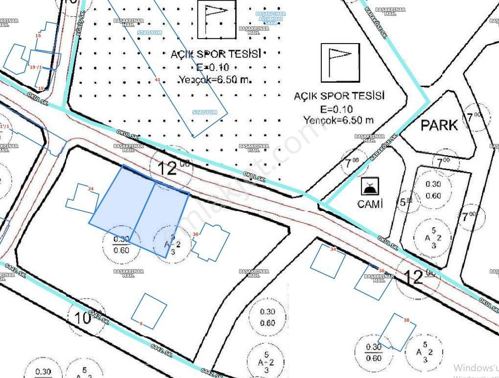 Başakpınar Muhteşem Konumda Satılık Villa Parselleri 206-2 - Görsel 10