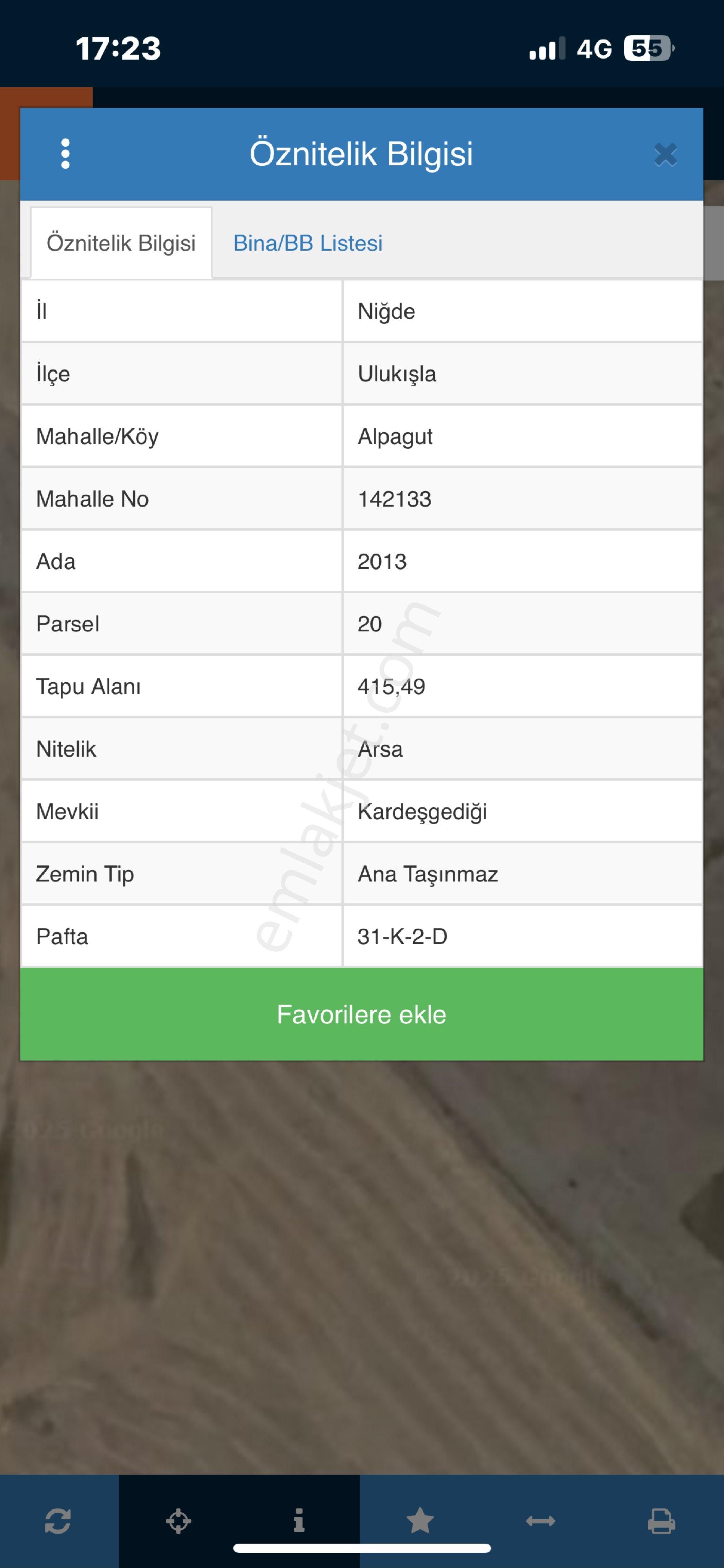 Ulukışla Alpağut Satılık Arsa - Görsel 5
