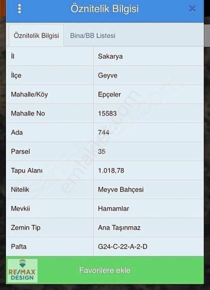 Remax Desıgn Geyvede Satılık Bahçe - Görsel 4