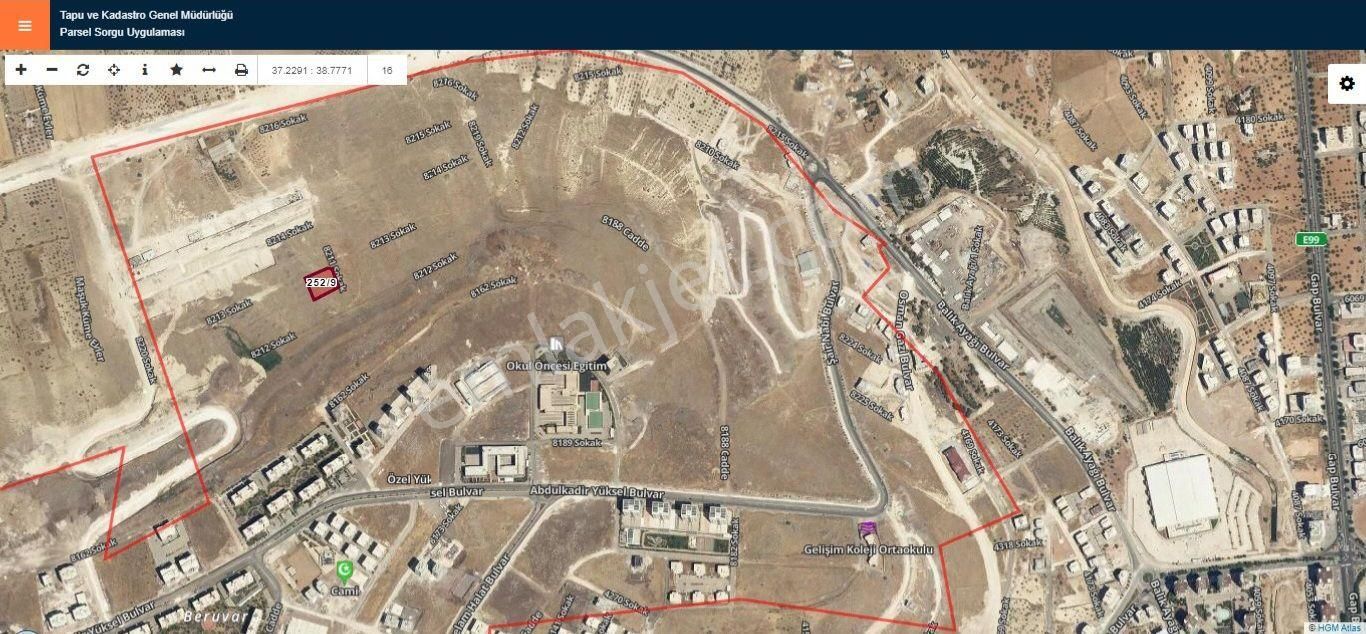 🇹🇷karaköprü 50 Metre Yolda Köşe Başı Kat İmarlı Parsel Satışta - Görsel 12