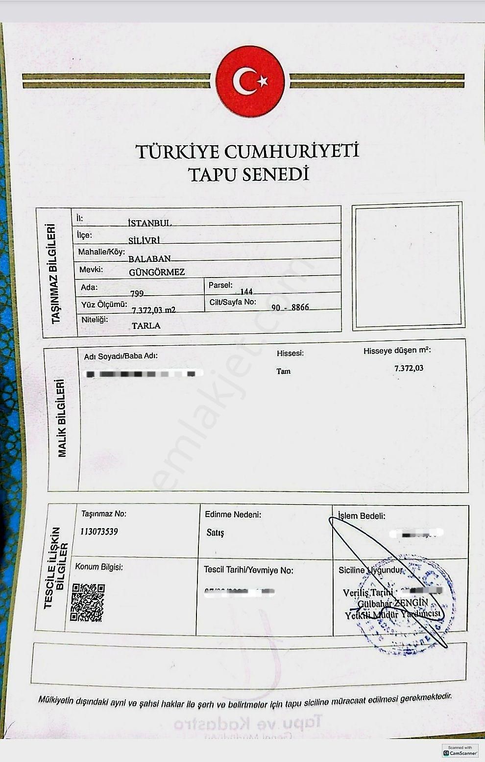 Yedi Dönüm Silivri Balaban Satılık Tarla - Görsel 4