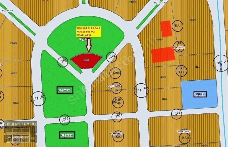Serhatlı'dan Yeni İnegöl Projesinde Komple Ticari İmarlı Arsa