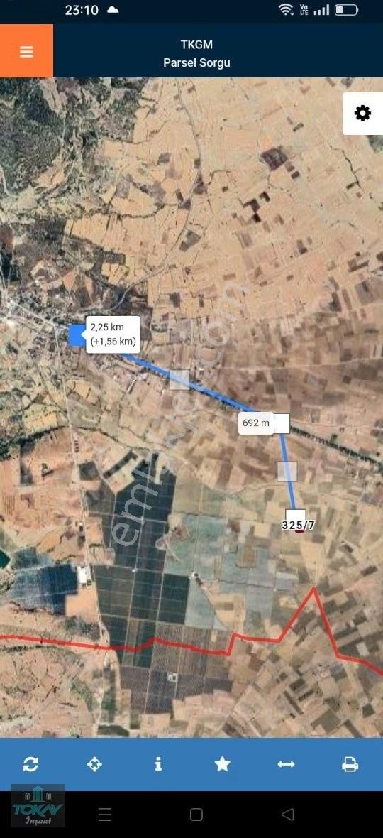 Korkuteli Çomaklı'da Satılık Tarla - Görsel 4