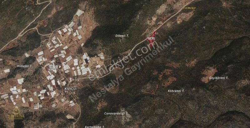 Kaş Sahilkılınçlı'da Anayola Sıfır 1.434 M2 Yatırımlık Tarla - Görsel 2