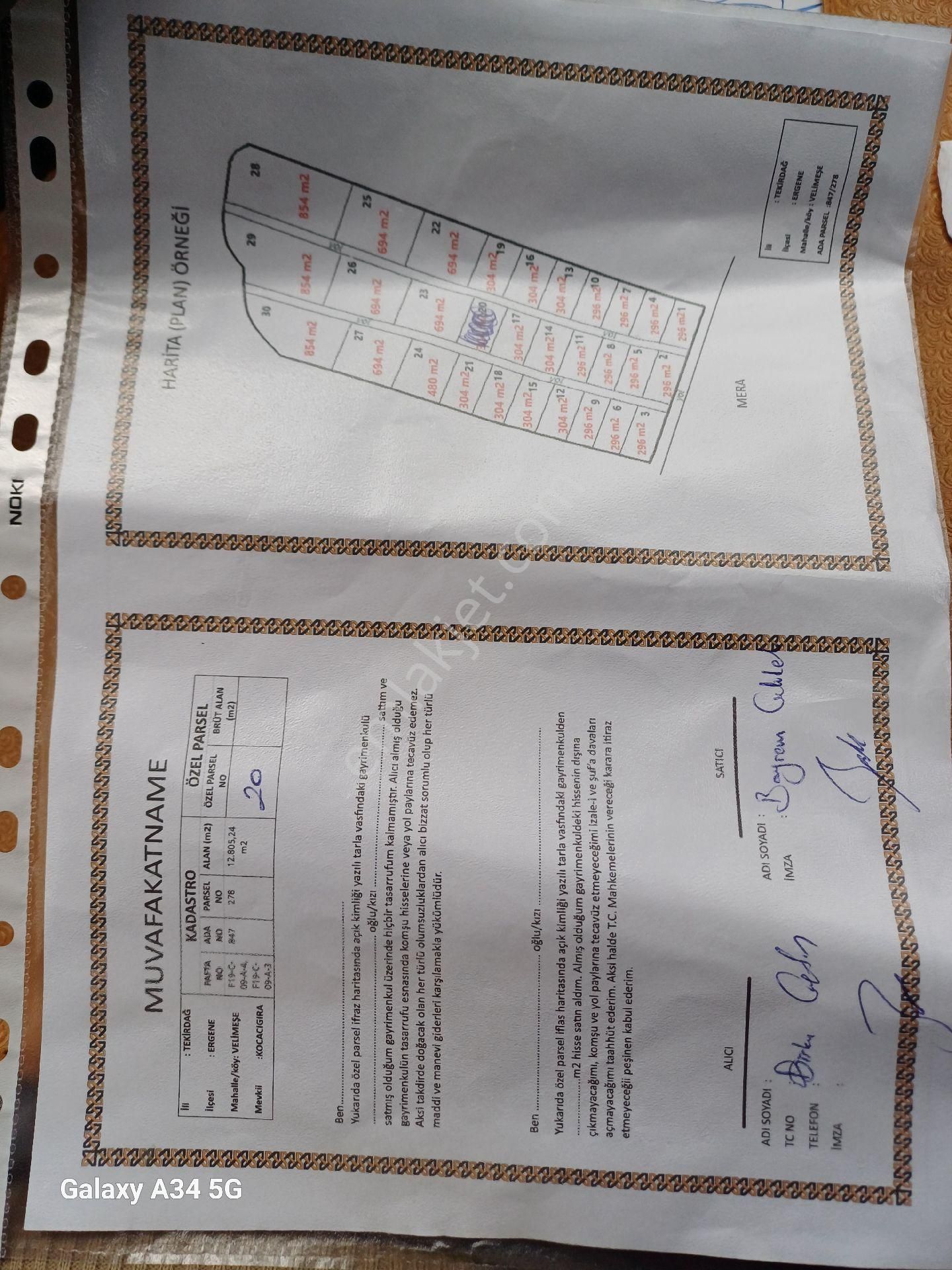 Çorlu Önerlere Yakın 304 Parsel - Görsel 7