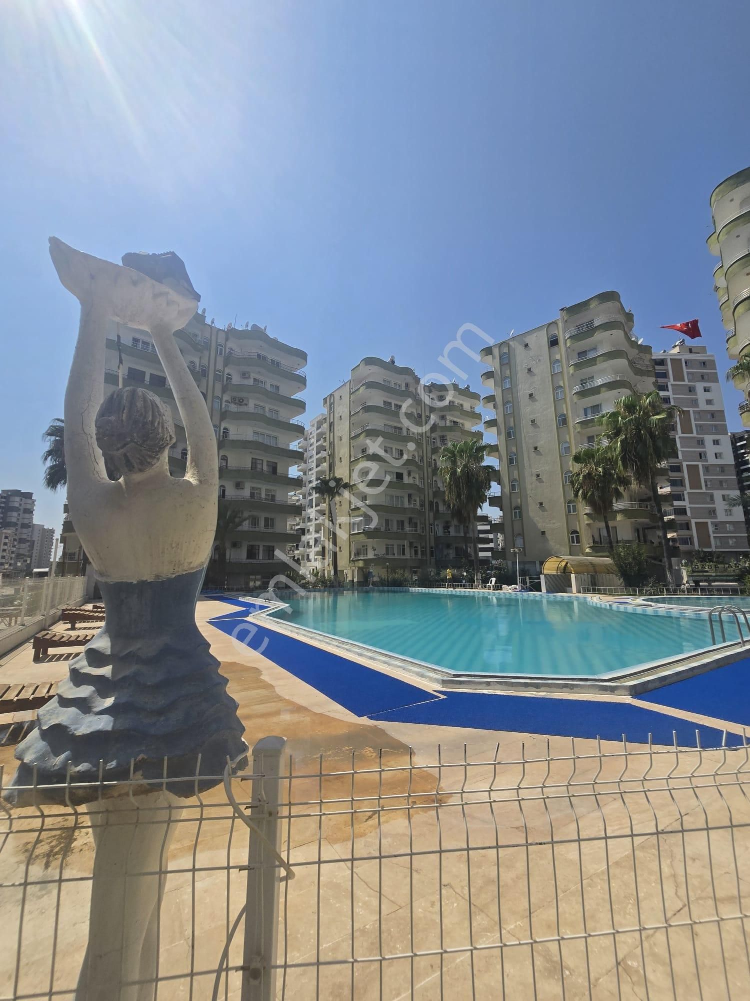 Tece Deniz Mah.de 3+1 Site İçi , Havuzlu Kiralık Daire