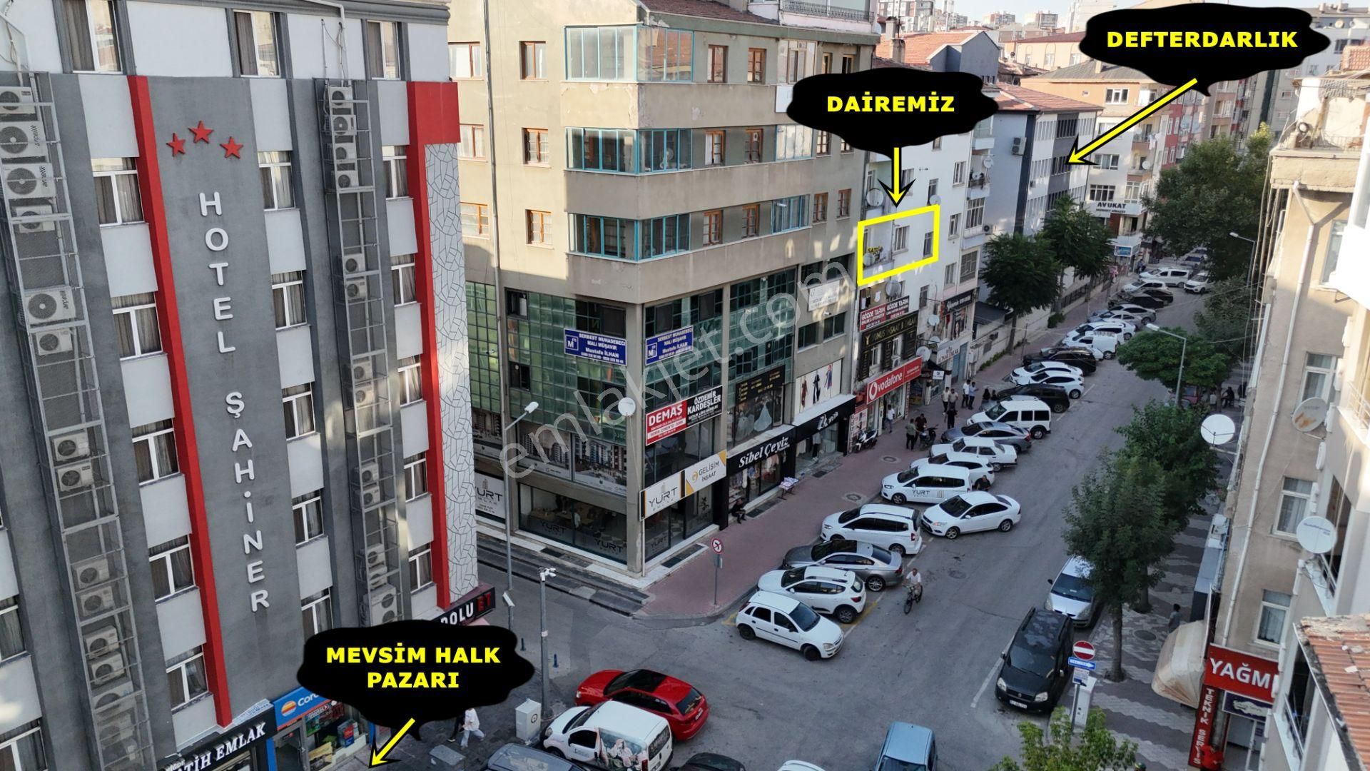 E.gökal Tam Çarşı Merkez Defterdarlık Arkası 3+1 Ara Kat ! Daire