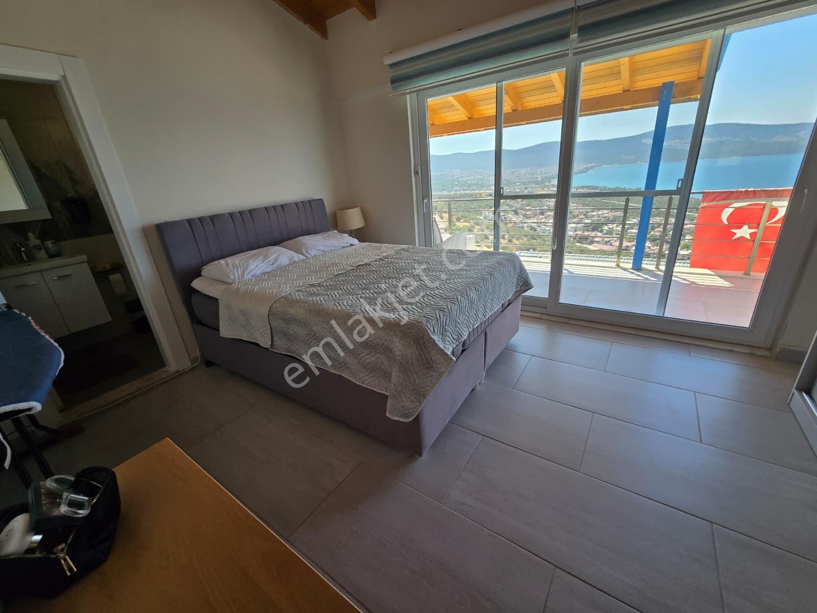 Didim Akbük'te Full Panoramik Deniz Manzaralı 3+1 Müstakil Villa - Görsel 20