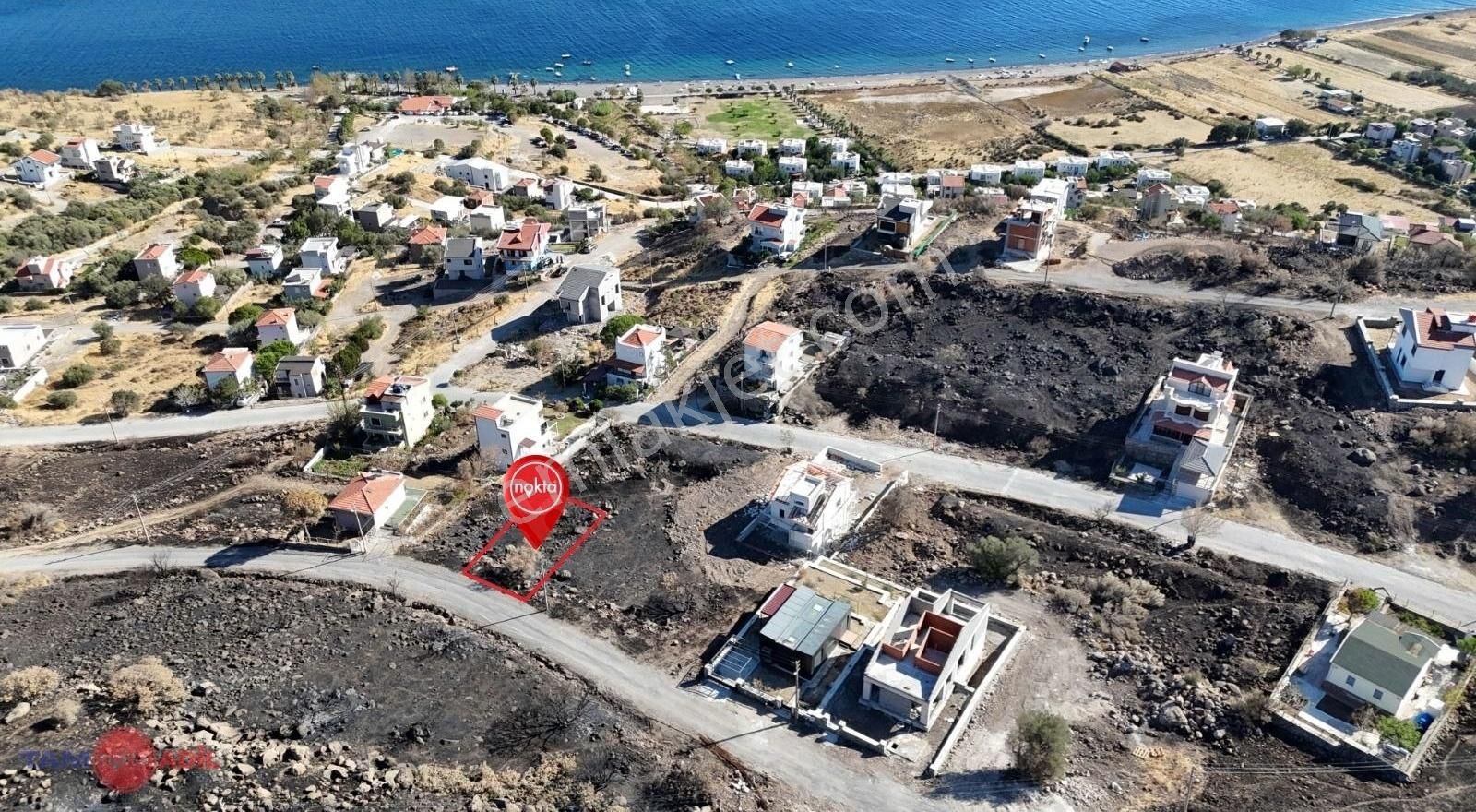 Çandarlı Bimeyko Deniz Ve Adalar Manzaralı Villa İmarlı Arsa - Görsel 6