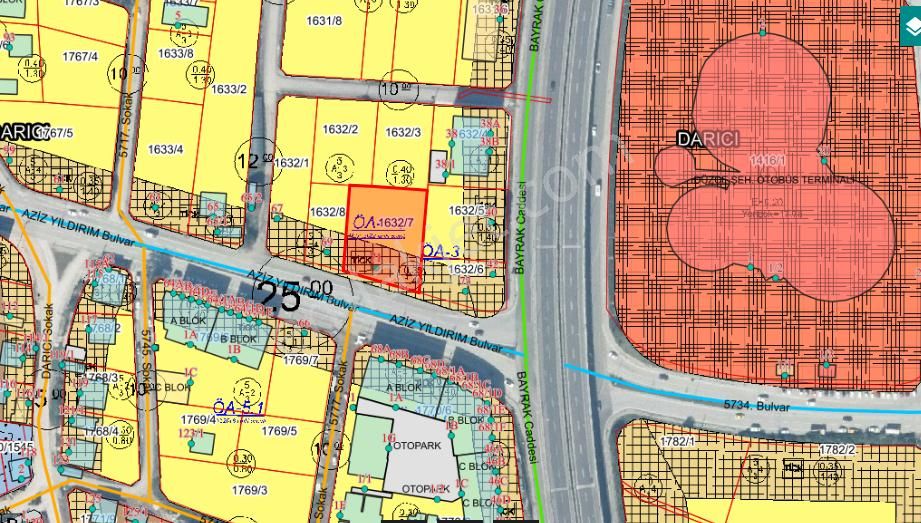 Darıcı Mahallesi'nde 1817 M2 Satılık Arsa - Görsel 14