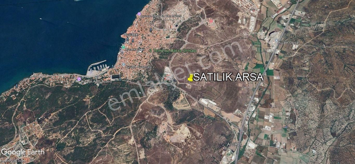 Ayvalık Merkeze Yakın Yatırımlık Satılık Arsa - Görsel 3