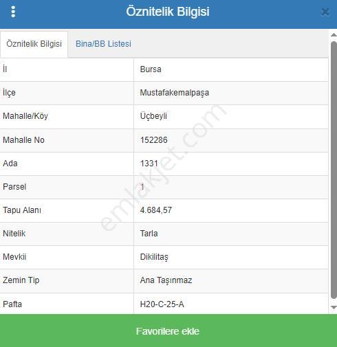 Bursa Mustafakemalpaşa Üçbeyli Mah. Kaçırılmayacak Fırsatta Satılık Tarla - Görsel 2