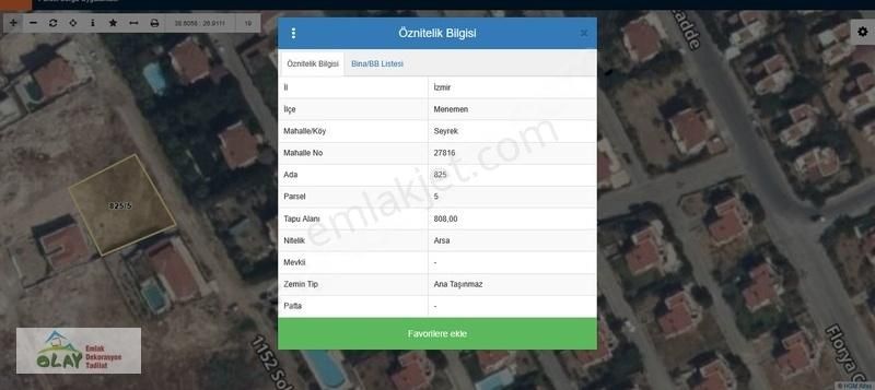 Olay'dan Göl Yamacında Satılık 808 M2 Arsa 9.250.000 Tl - Görsel 3