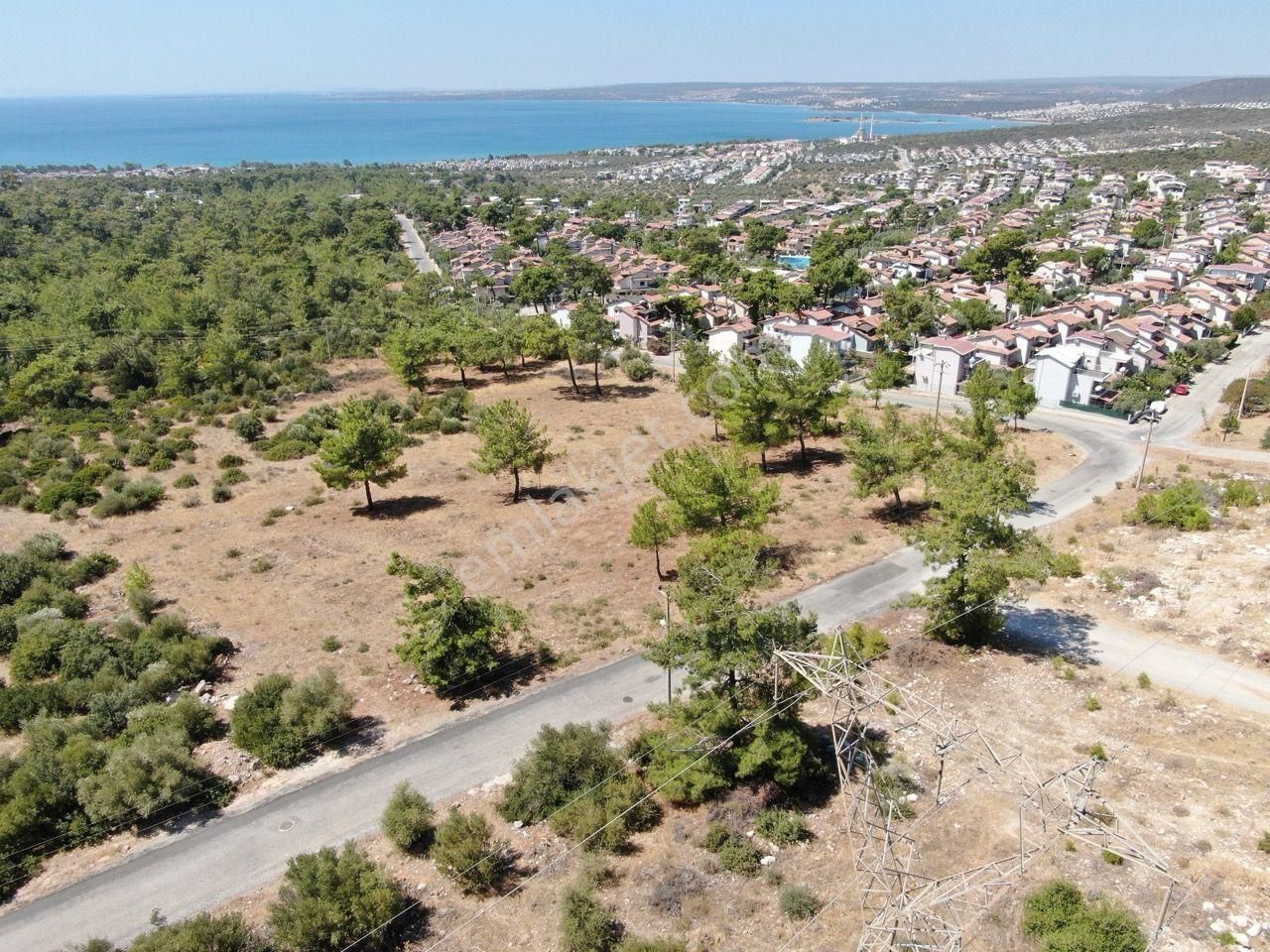 Akbük'te Deniz Manzaralı 500 M2 İmarlı Villa Arsası - Görsel 6