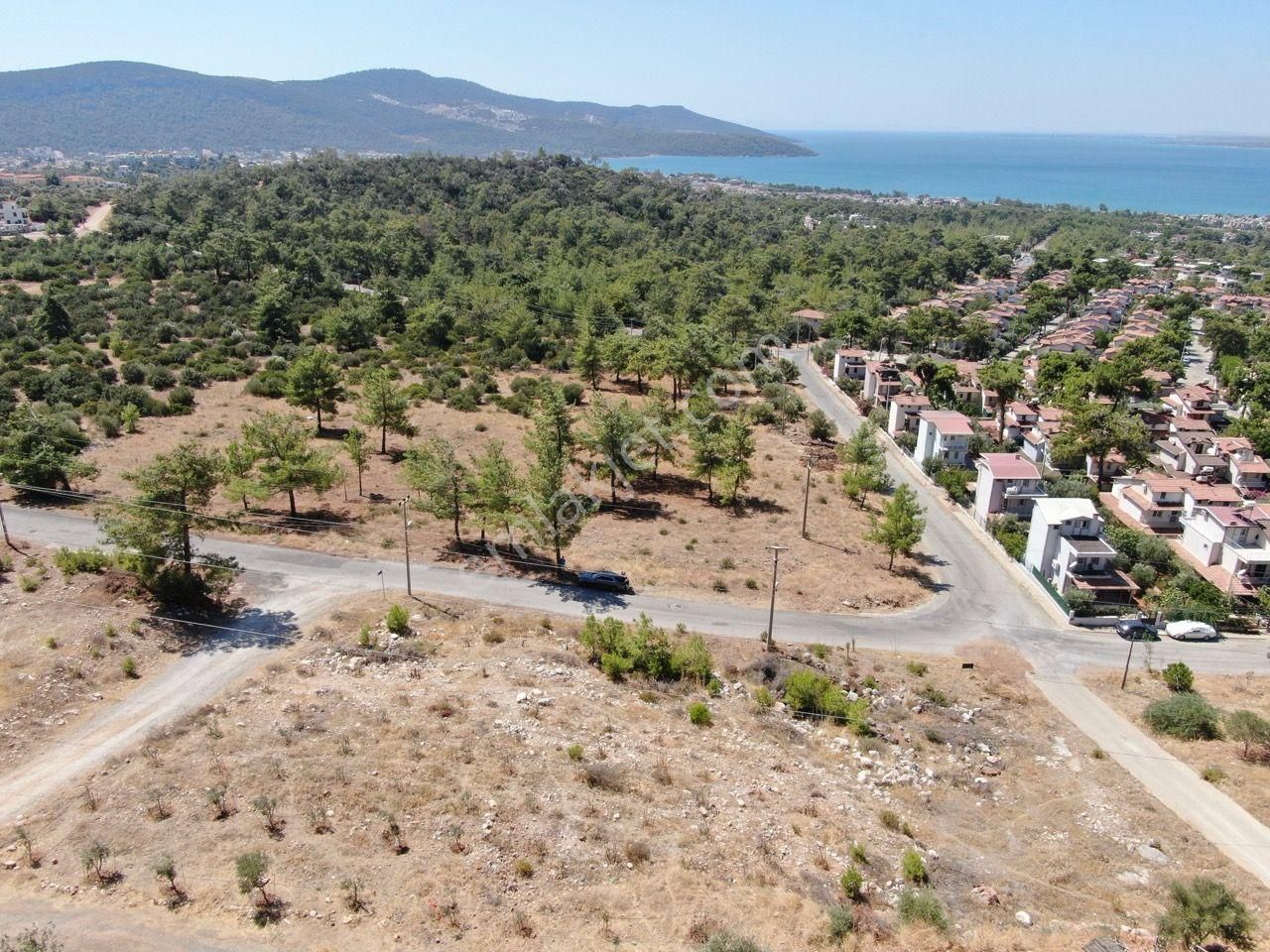 Akbük'te Deniz Manzaralı 500 M2 İmarlı Villa Arsası - Görsel 4