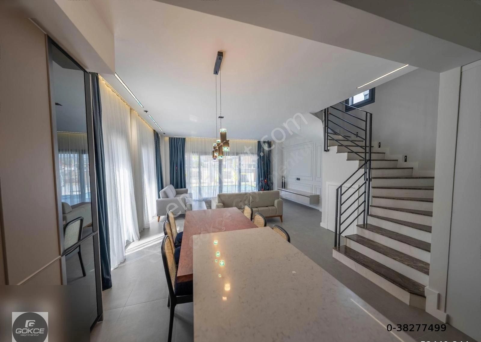 Akmaz Plajına 300m | Özel Havuzlu Sıfır Tripleks Villa | Fethiye - Görsel 20