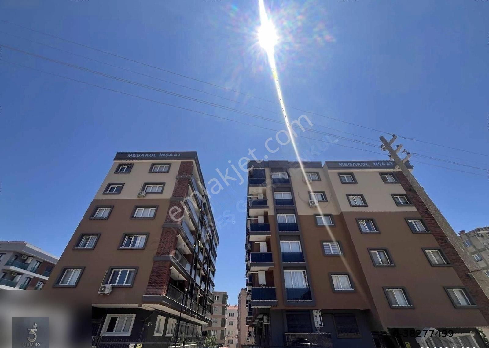 Otuzbeş'ten Bornova Erzenede Lüks 2+1 Yeni Bina Asansörlü