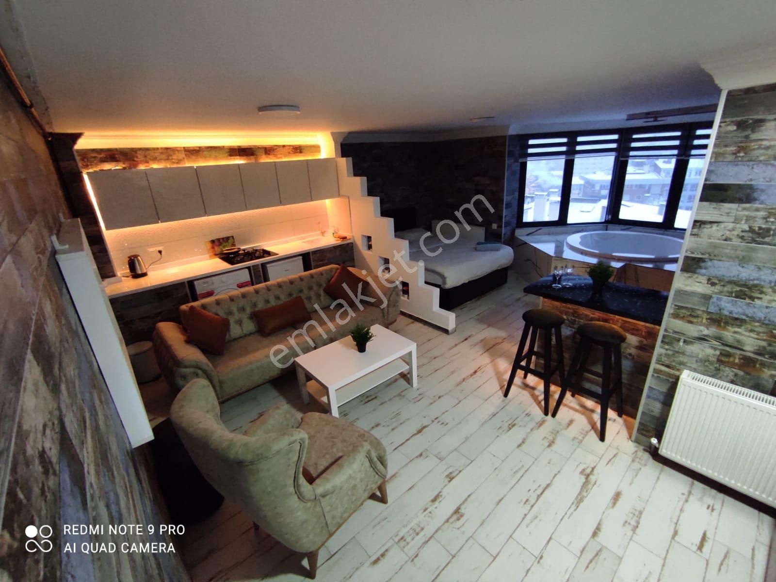 -- Reco Emlak -- Günlük Kiralık Daireler Apart Otel 7/24 Resepsiyon Küvet+smart Tv - Görsel 8