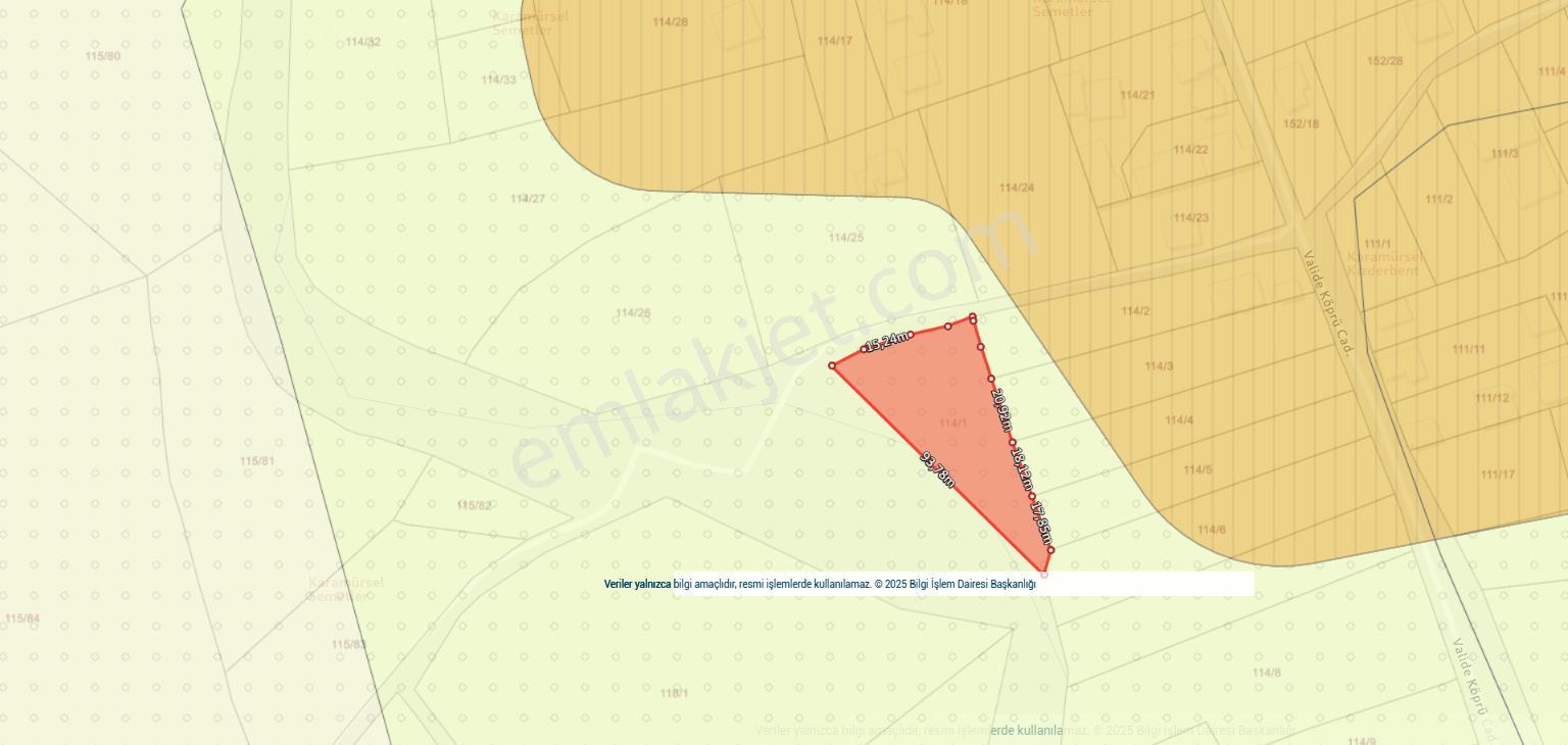 Kocaeli Karamürsel Valideköprü 2.156 M2 Dere Kenarı Satılık Bahçe - Görsel 17