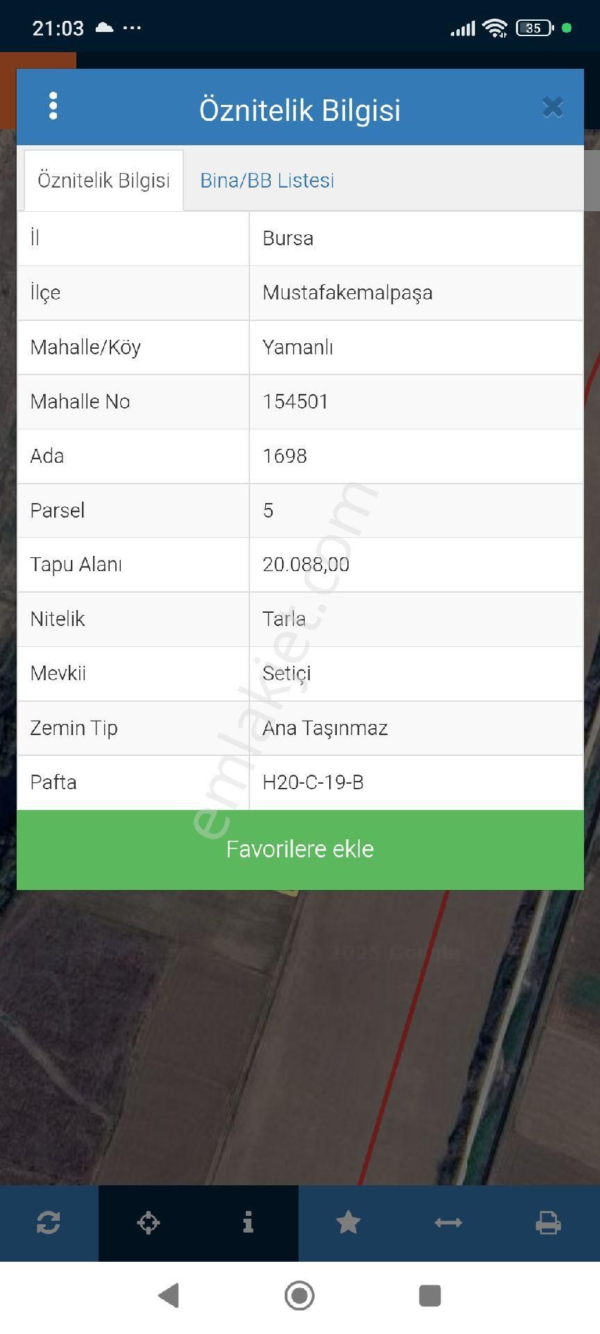 Bursa Mustafakemalpaşa Yamanlı Mahallesi'nde Satılık Tarla - Görsel 10