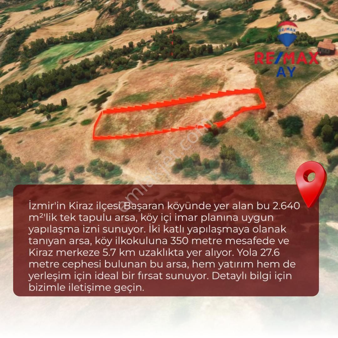 İzmir/kiraz/başaran'da Satılık Arsa - Bahadır Eker'den - Görsel 5