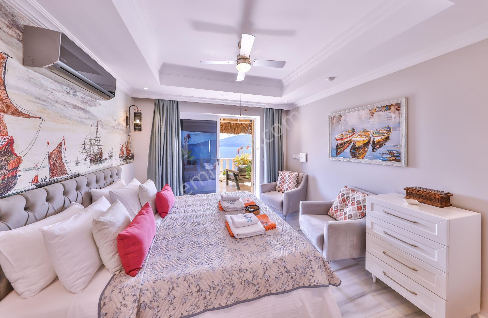 Kalkan Komurlukte Eşsiz Manzaralı Lüks Villa – Yatırım Fırsatı - Görsel 7