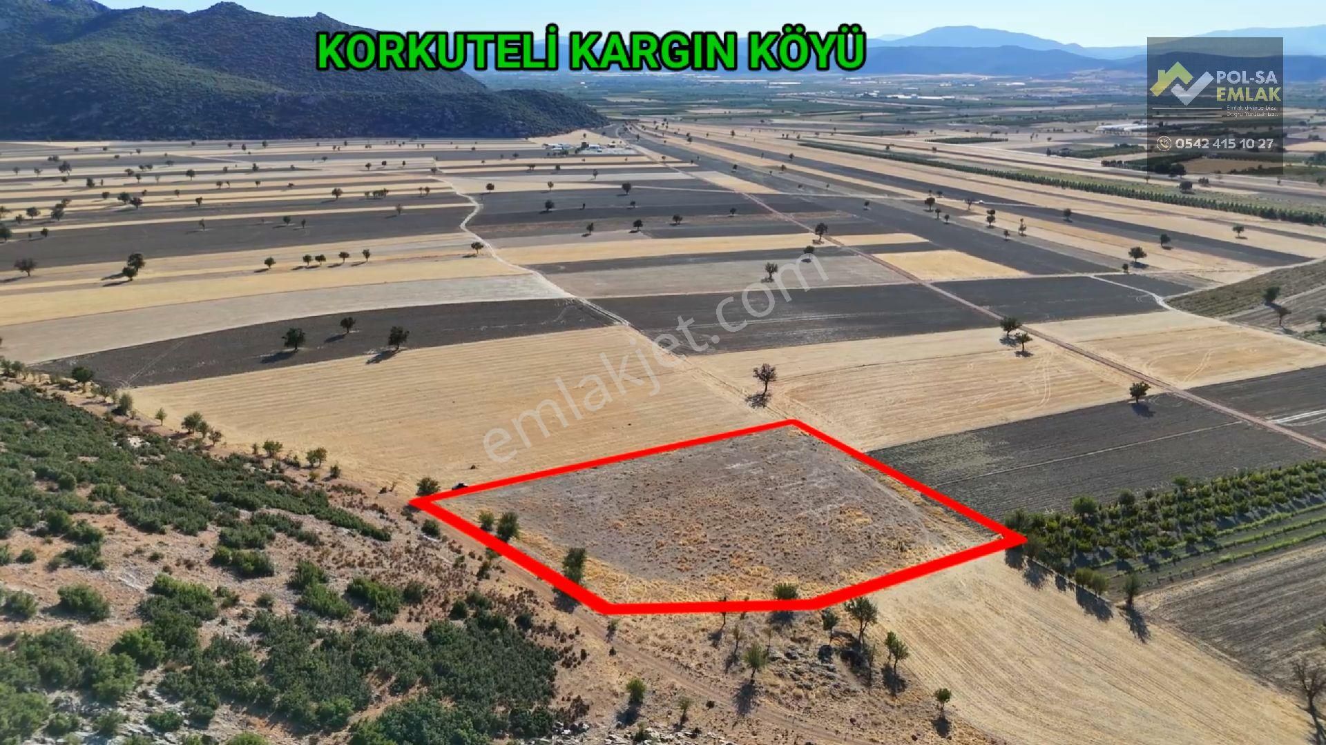 Korkuteli Kargın Köyü Satılık 8.863m2 Tarla - Görsel 3