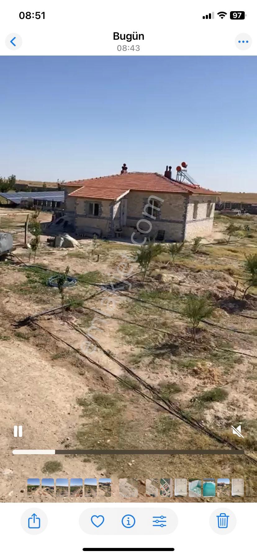 Uydukent Emlaktan 54.549 M2 Villalı Satılık Tarla/emirdağ