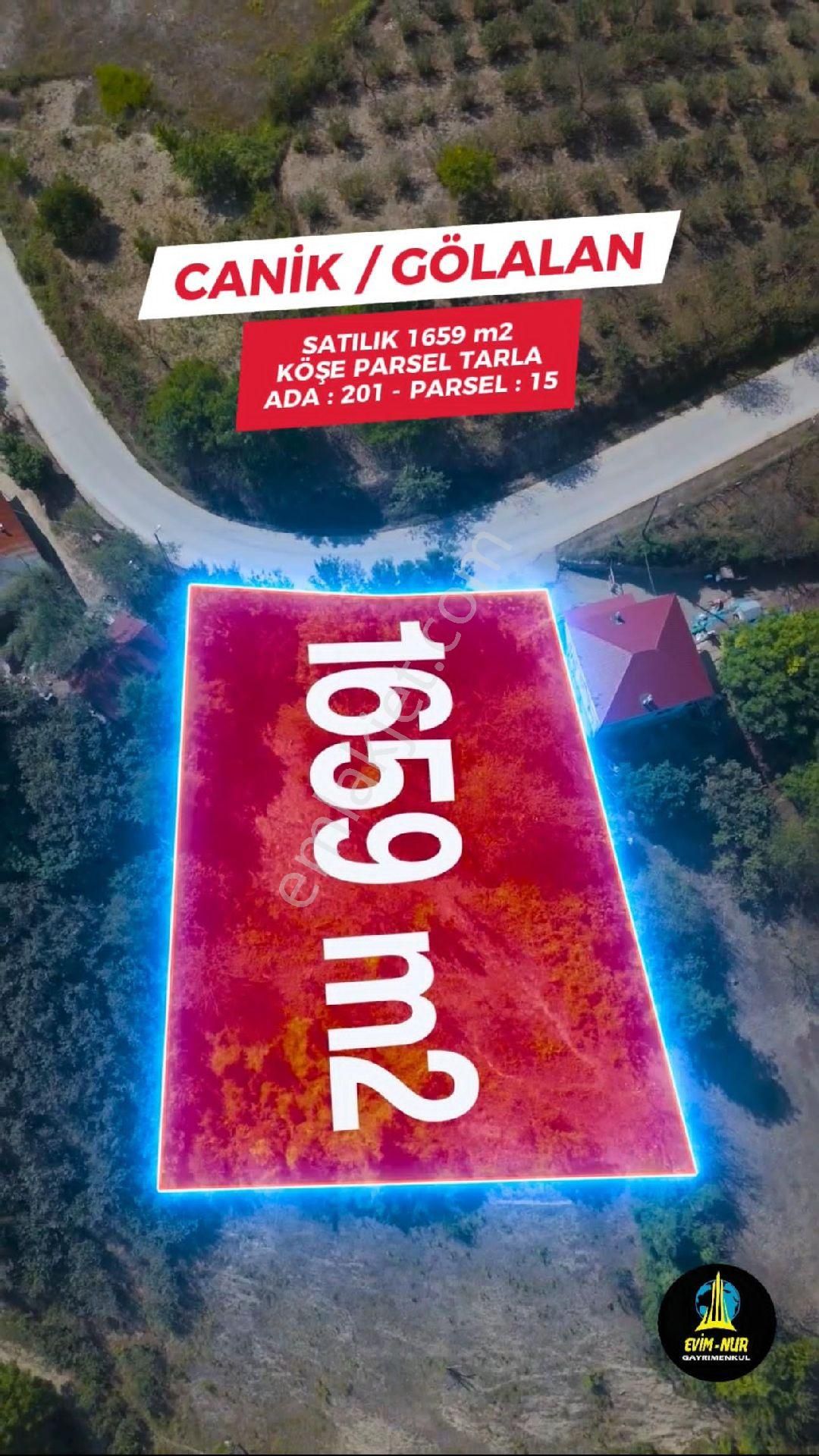 Evim-nur'dan Gölalan Mh 1659m2 Asfalta Cephe Mükemmel Konumda Yatırımlık Fırsat Tarla