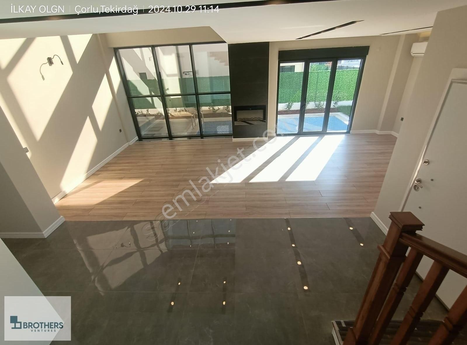 Brothers Hürriyet Mah.4+1 Müstakil Havuzlu İskanlı Satılık Villa - Görsel 13