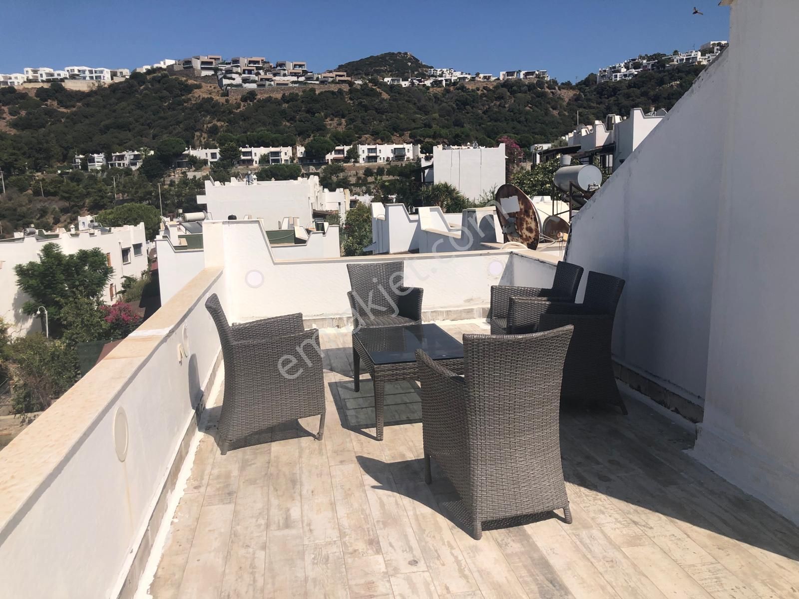 Gümüşlük Koyunbaba'da Gümüşkaya Sitesinde 3+1 İkiz Dubleks - Görsel 17