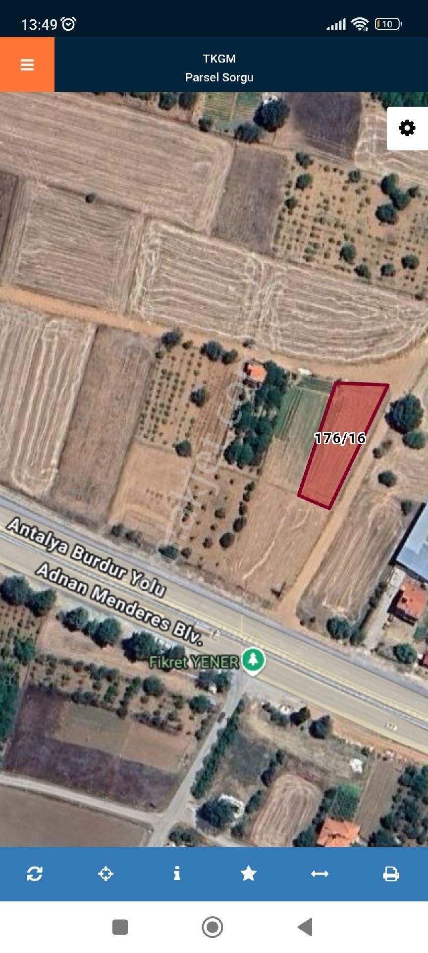 Burdur Çeltikçi' De Satılık Ana Yol Ve Yerleşime Yakın Muhteşem Konumda Araziler - Görsel 2