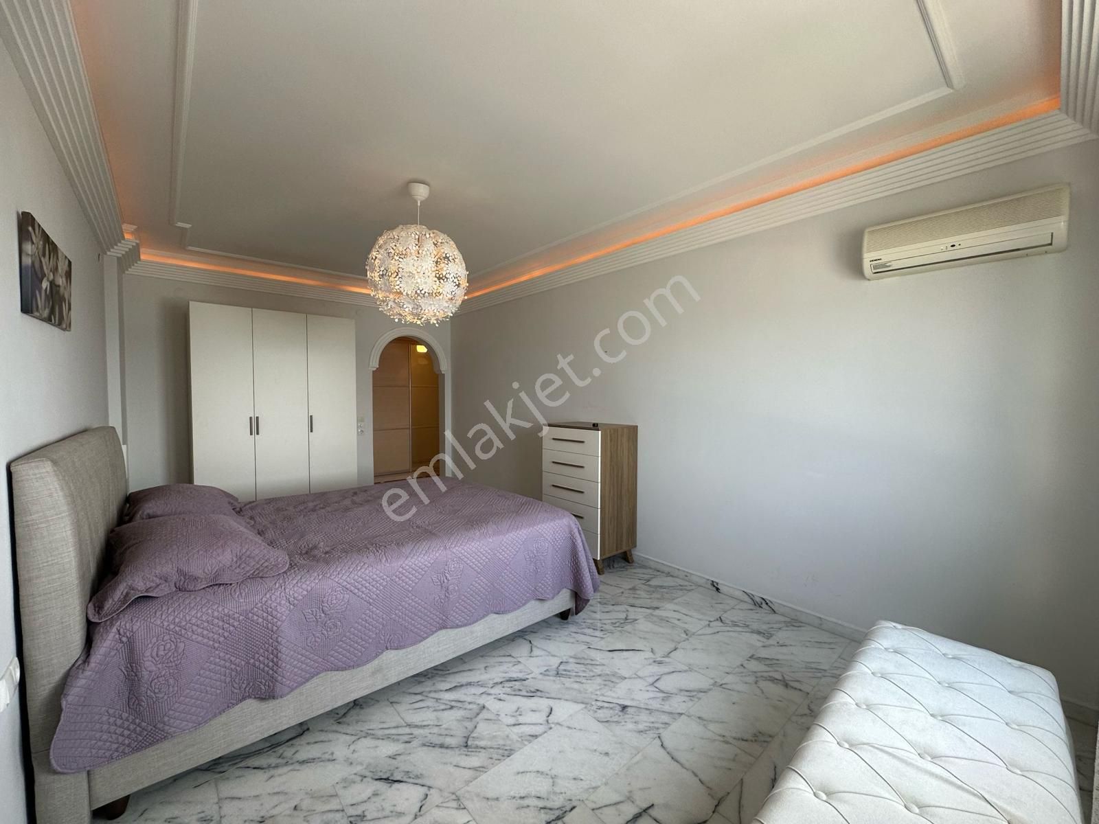 Alanya Kurt Safir'de Deniz Manzaralı 3 +1 Satılık Daire - Görsel 14