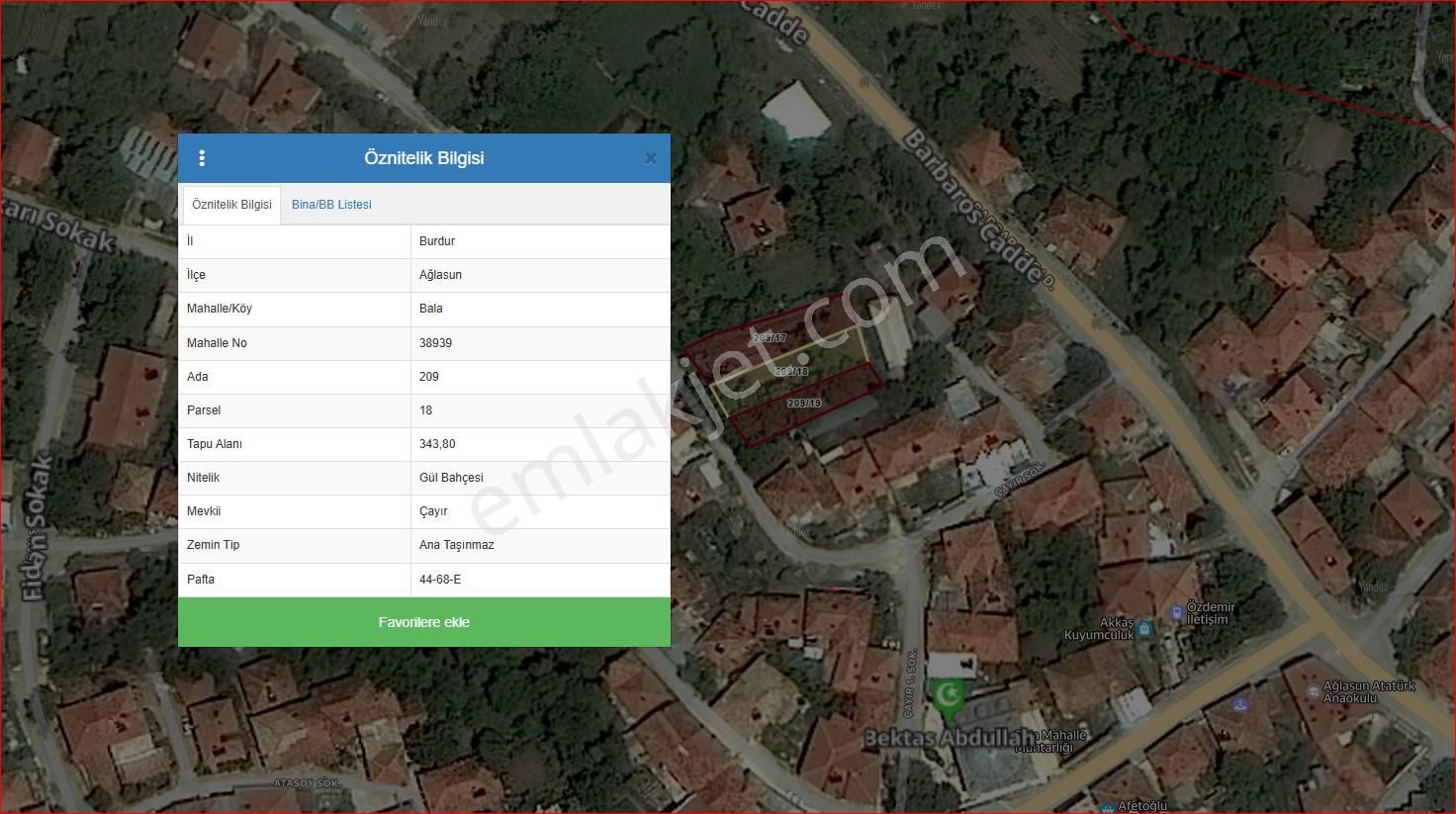 Asya Evim Emlaktan Burdur Ağlasun Balâ Mahallesin De Satılık 3 Arsa - Görsel 19
