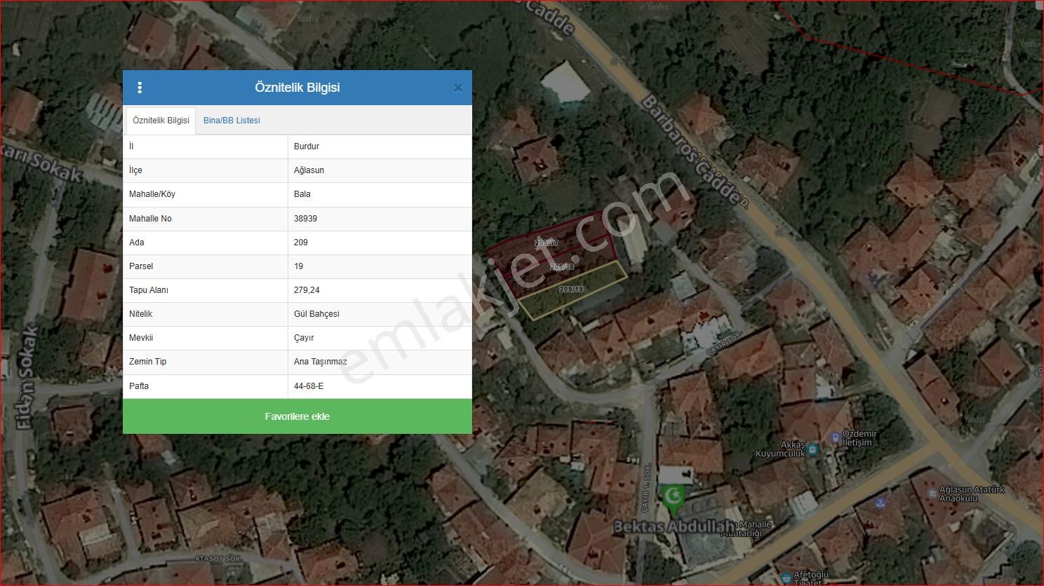 Asya Evim Emlaktan Burdur Ağlasun Balâ Mahallesin De Satılık 3 Arsa - Görsel 20
