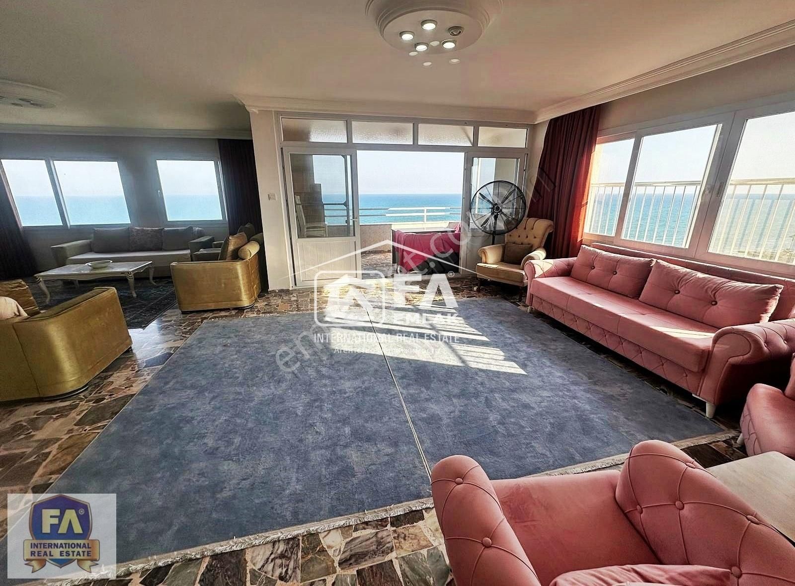 Tropik Tatil Sitesi Lebederya Deniz Manzaralı Eşyalı Kafa Daire - Görsel 15