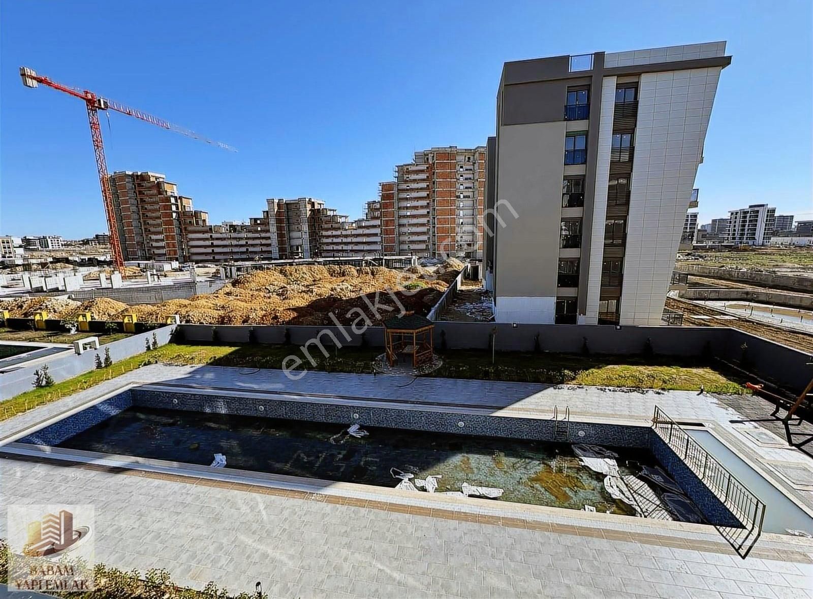 Altıntaş Mah.de İskanlı Havuzlu Lüx 2+1 Güney Cepheli Daire - Görsel 8