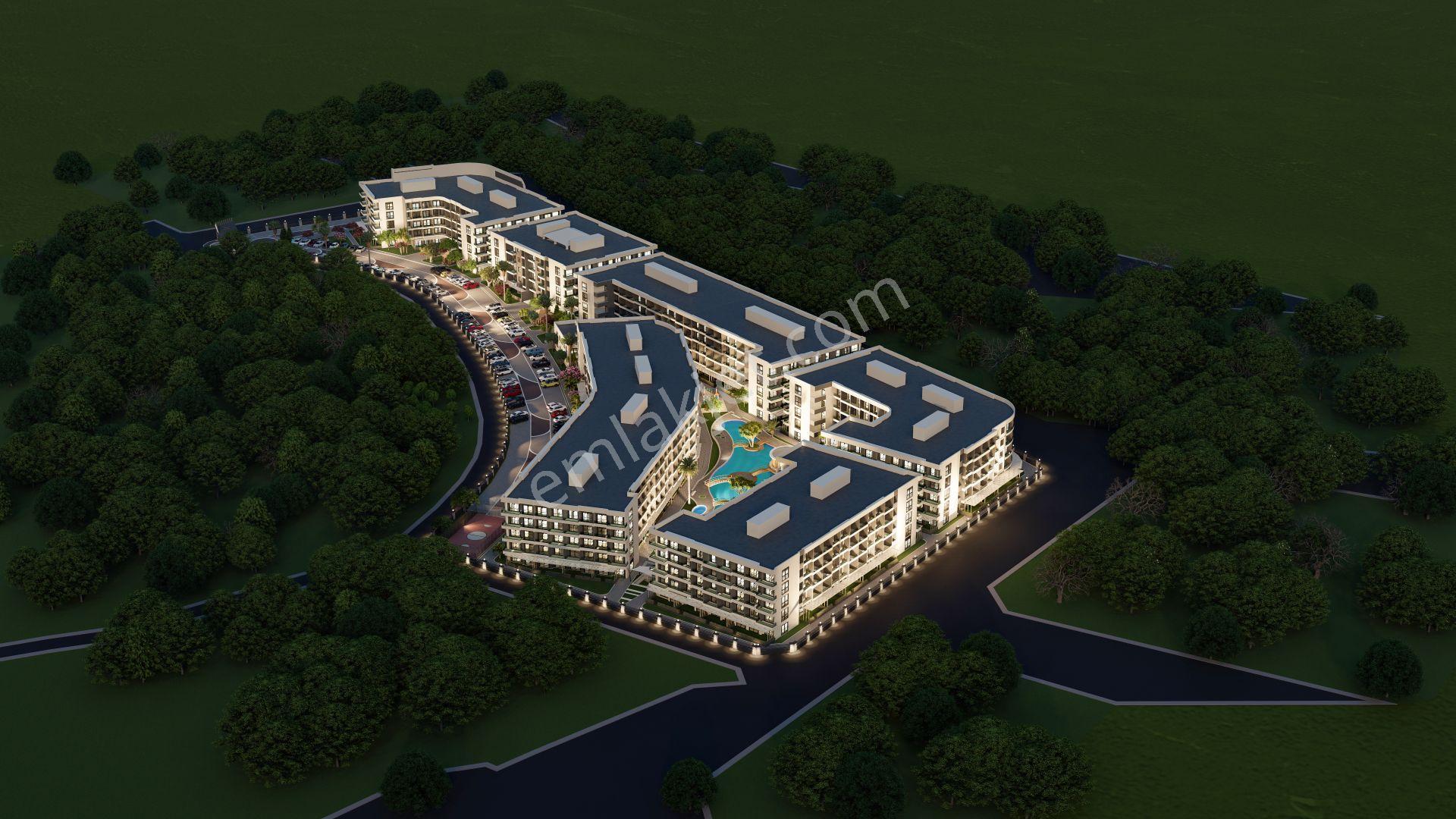 Tömük’te Denize 250 Metre Otel Konseptli Yatay Mimari Satılık 1+1 & 2+1 Yazlık Daireler
