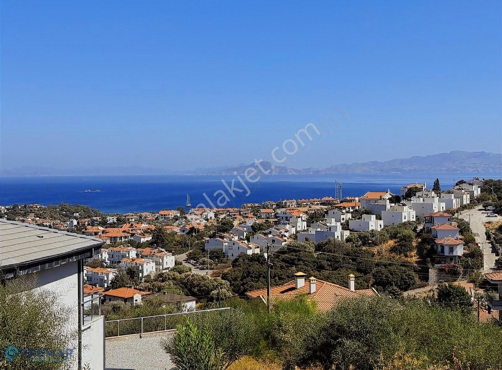 Premar Datça Deniz Manzaralı Bahçeli Otoparklı İkiz Müsatkil - Görsel 7