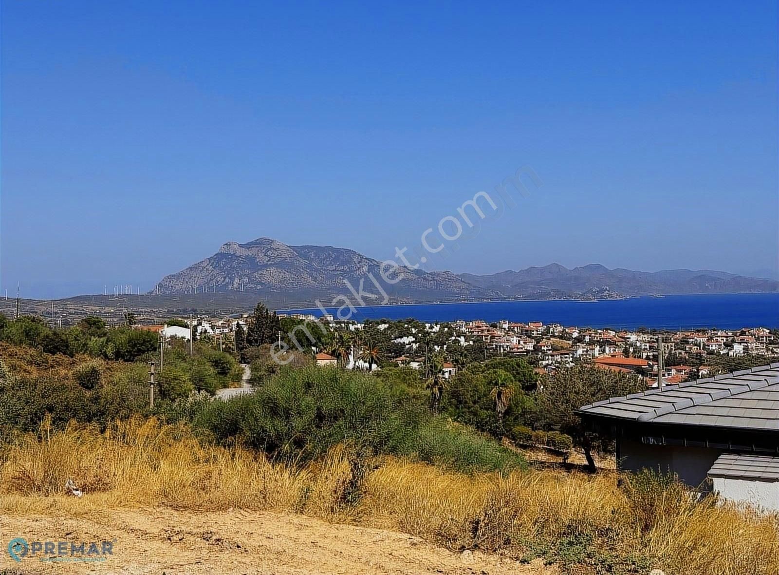 Premar Datça Deniz Manzaralı Bahçeli Otoparklı İkiz Müsatkil - Görsel 17
