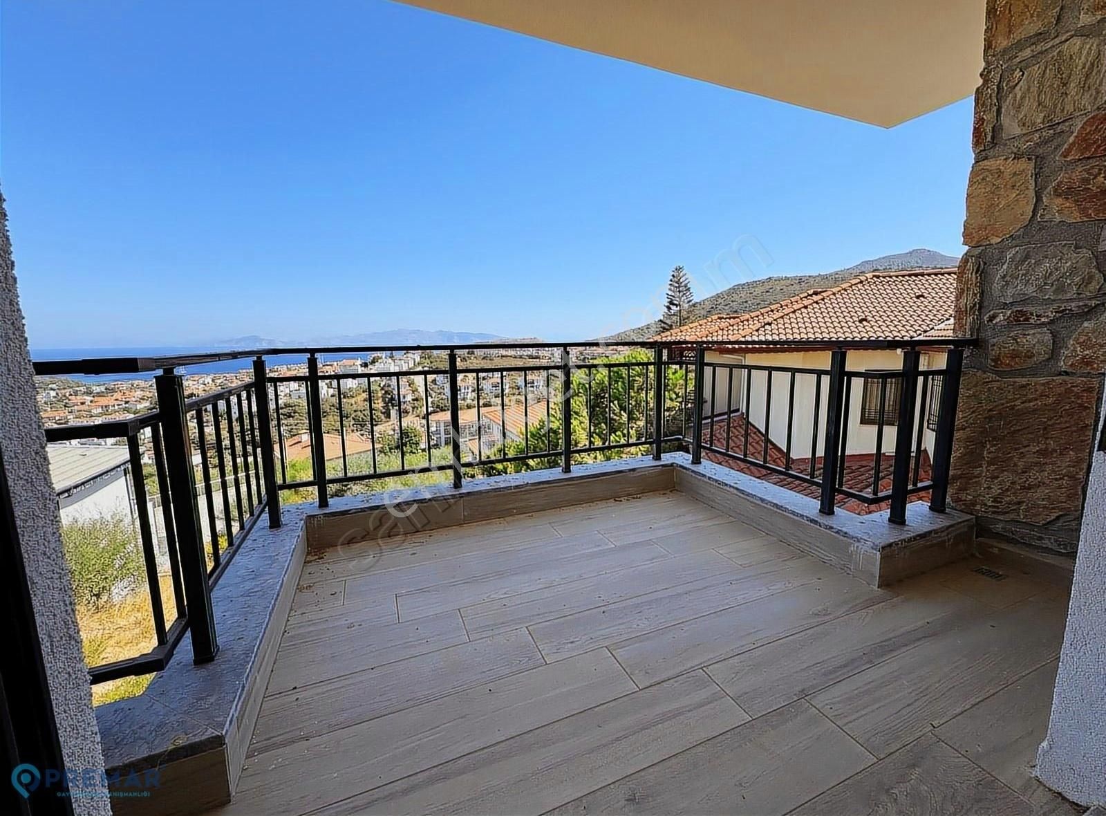 Premar Datça Deniz Manzaralı Bahçeli Otoparklı İkiz Müsatkil - Görsel 10