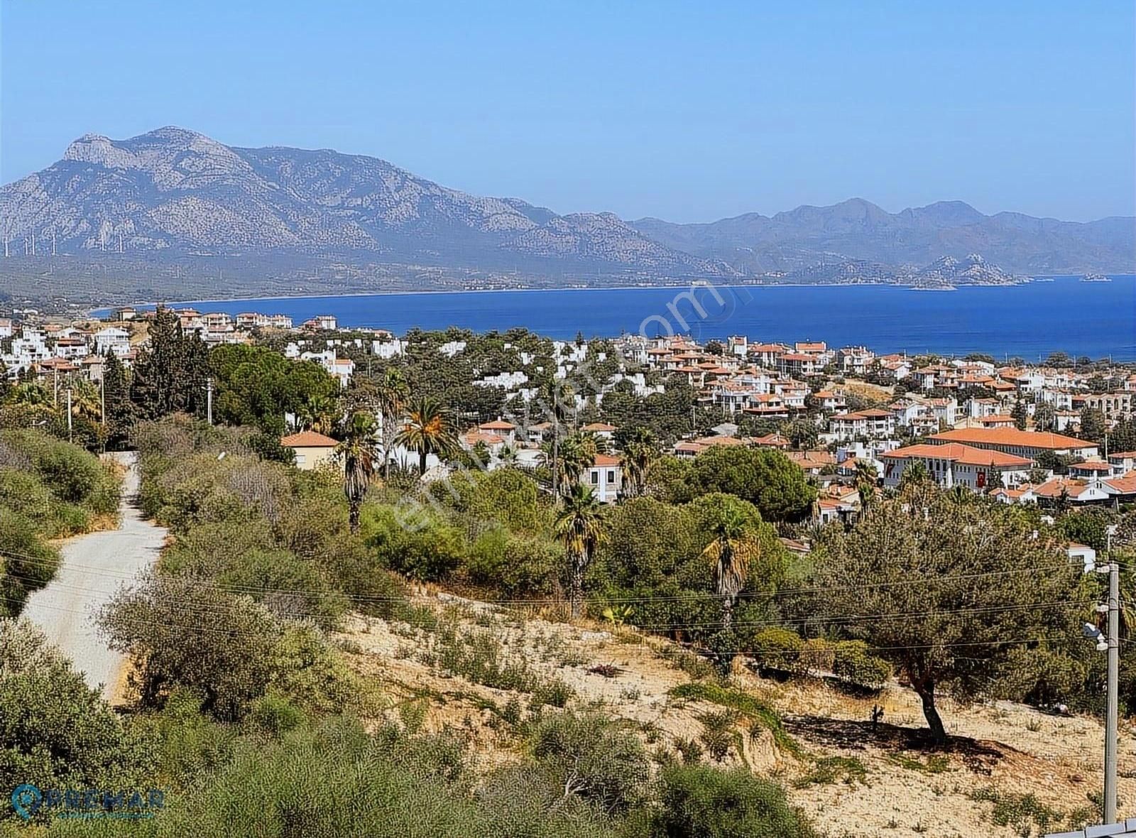 Premar Datça Deniz Manzaralı Bahçeli Otoparklı İkiz Müsatkil - Görsel 13