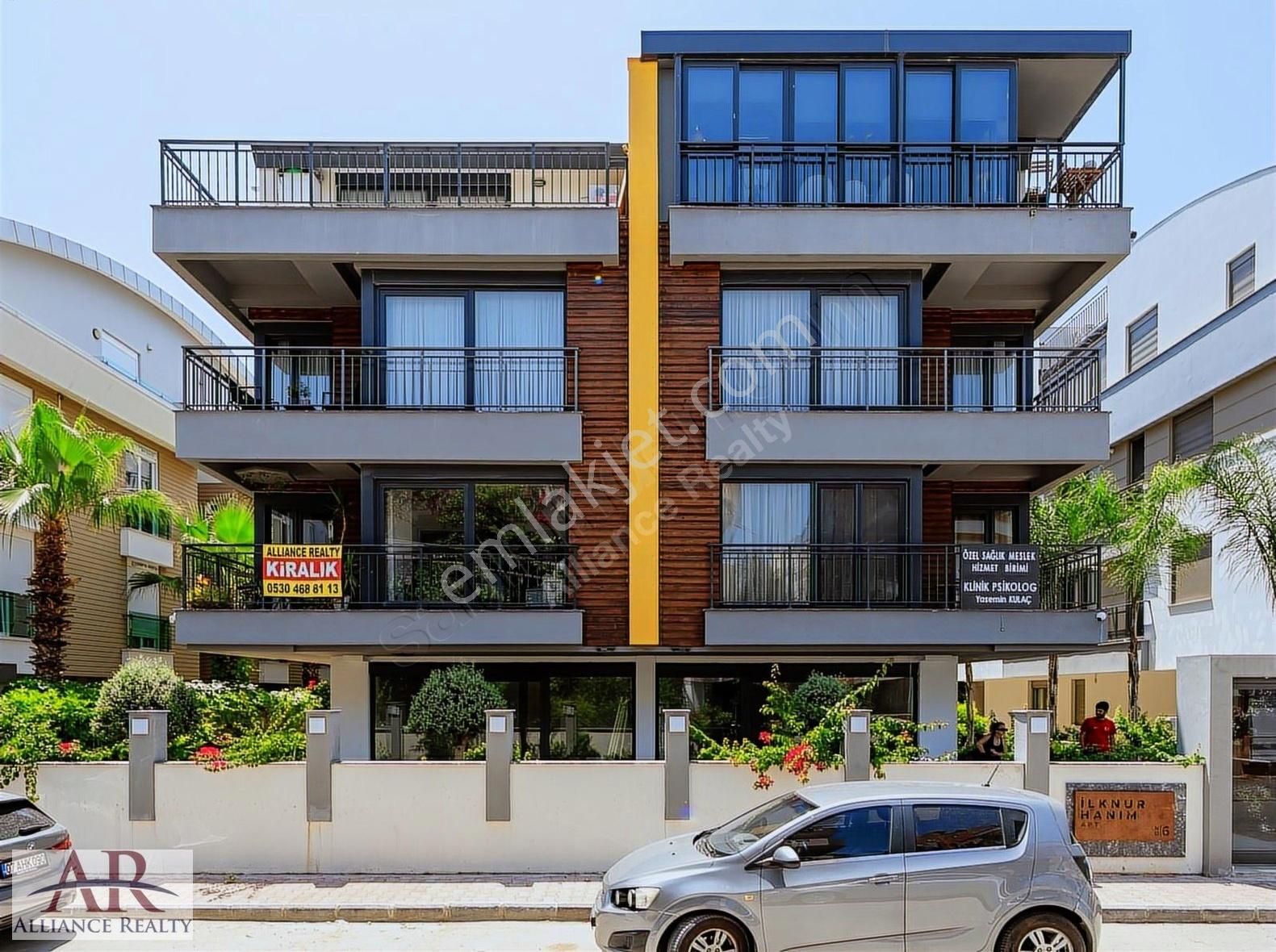 Güzeloba'da Şık,konforlu 2+1 Ayrı Mutfak,2 Banyo Ve 3 Cepheli - Görsel 10
