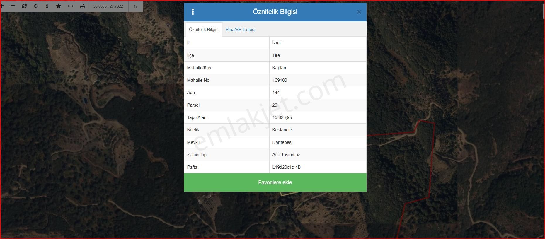 Kaçmaz Emlaktan Kaplanda 15 000 M2 Kestanelik - Görsel 2