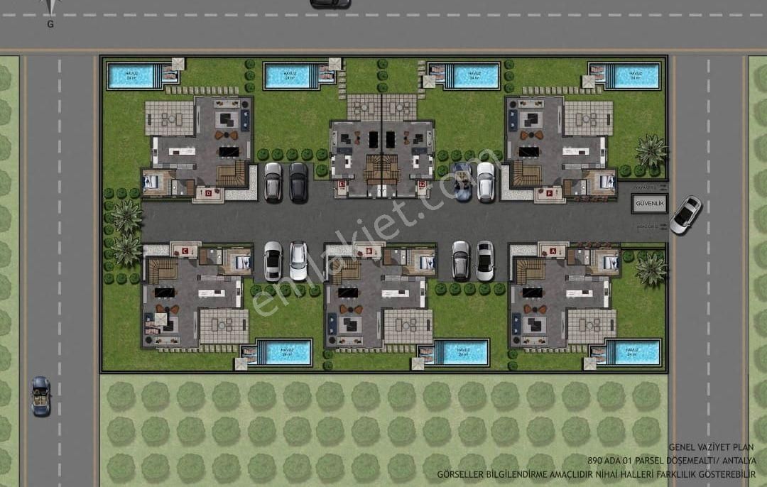 Döşemealtı Altınkale'de 4+1 Müstakil Havuzlu Fırsat Villa - Görsel 19