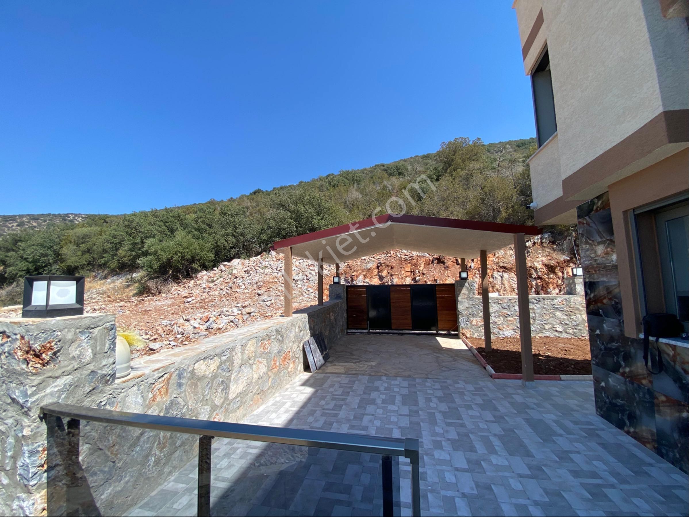  Didim Akbük’te Eşsiz Manzaralı, Oturmaya Hazır 3+2 Villa  - Görsel 10