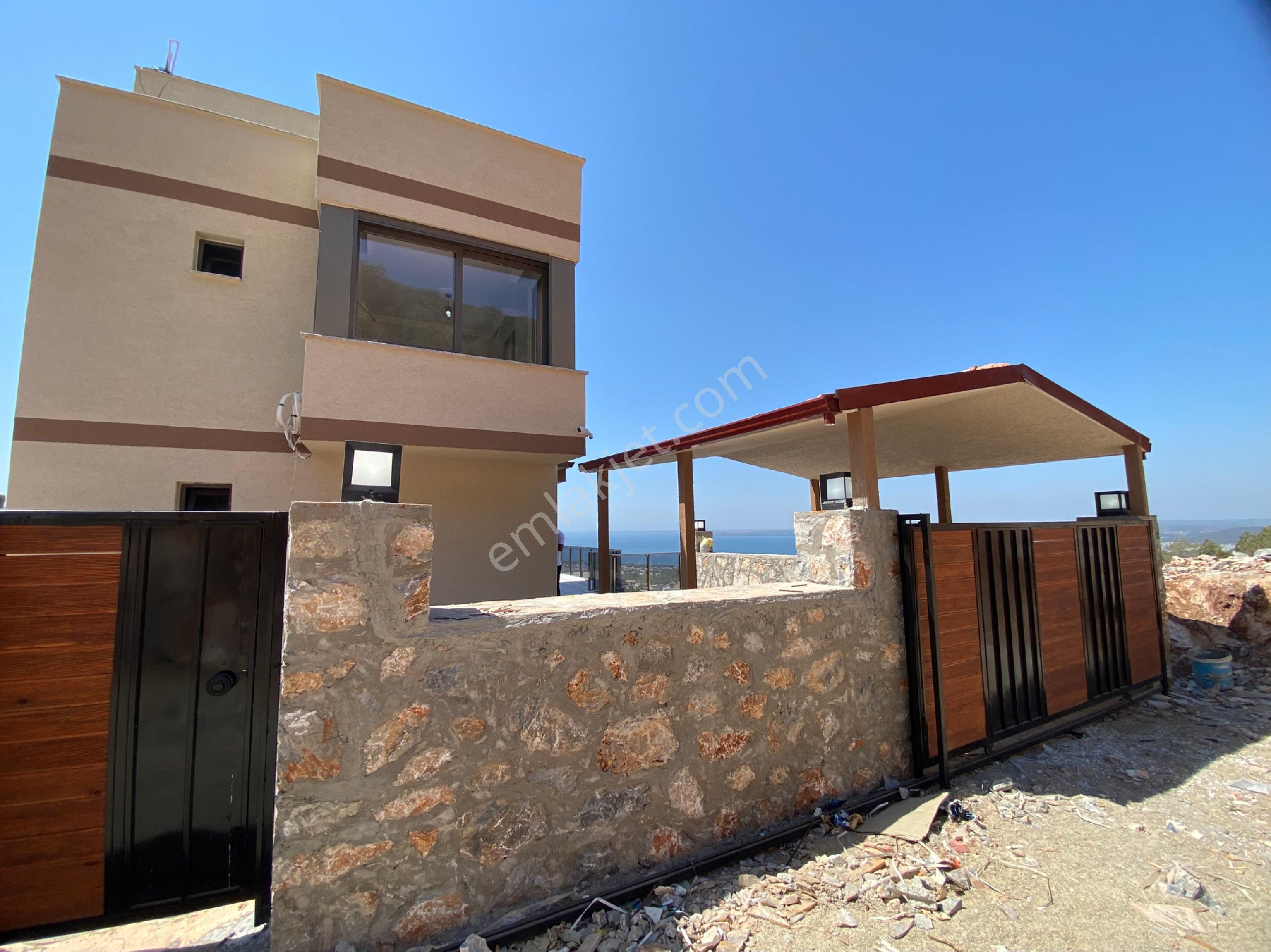  Didim Akbük’te Eşsiz Manzaralı, Oturmaya Hazır 3+2 Villa  - Görsel 8