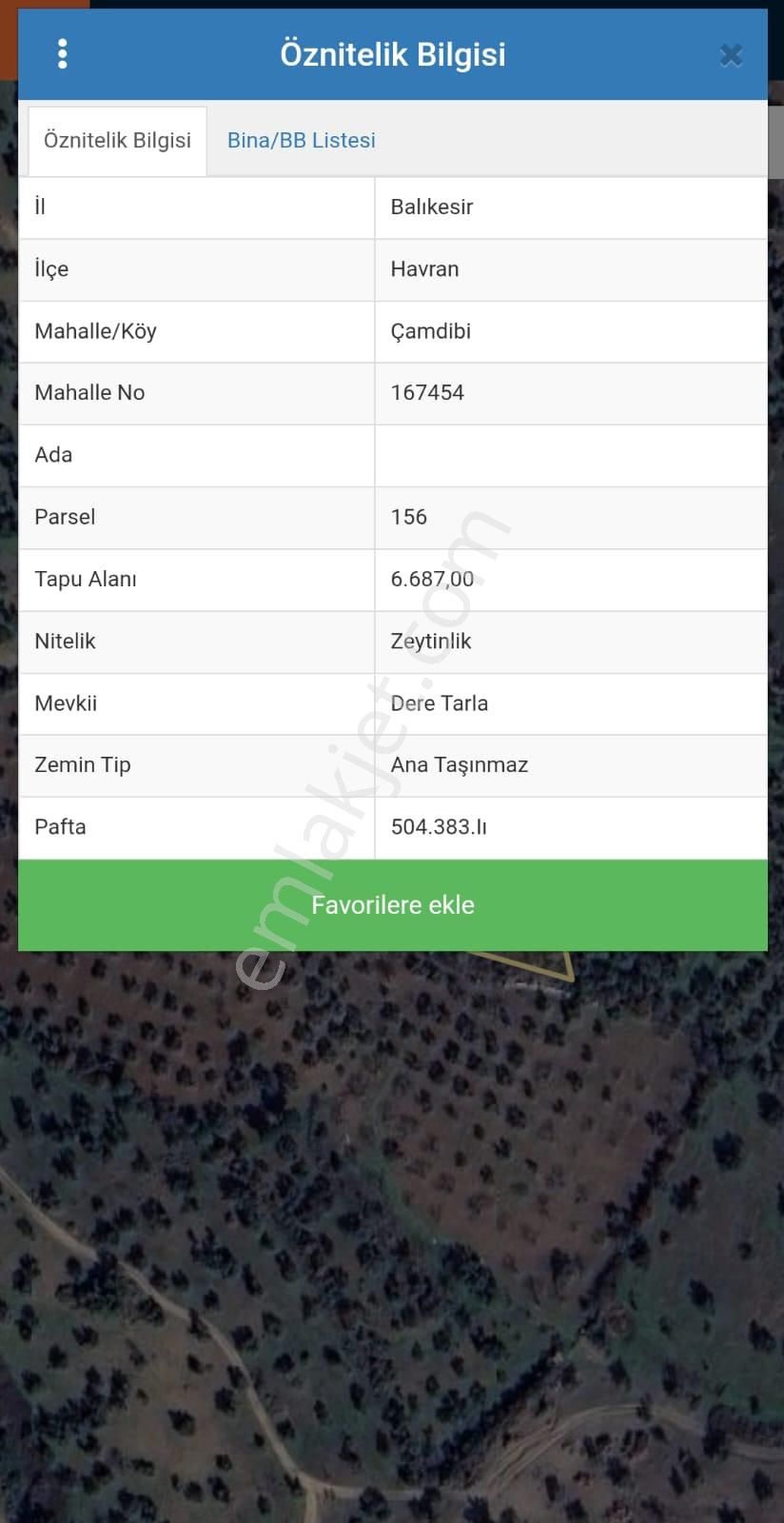 Golden Globy, Havran Çamdibi'nde Satılık Kadastral Yolu Bulunan 6.687 M2 Zeytinlik - Görsel 28