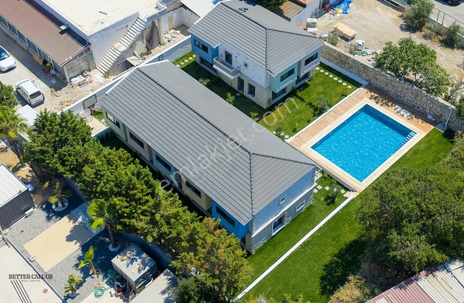 Çeşme Boyalık Yakını Bahçeli Havuzlu Cumbalı Ulaşılabilir Lüks! - Görsel 4